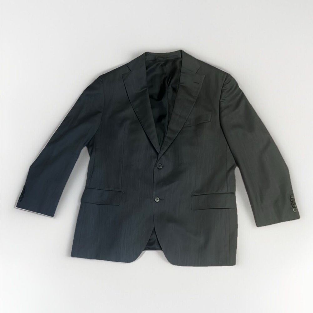 Hugo Boss Charcoal Grey Suit Jacket sz US46R / EU56 EUC